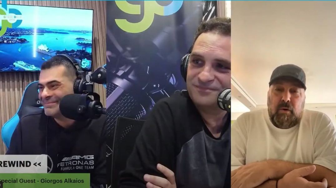 Giorgos Alkaios Interview on Greek Beat Radio Australia (REWIND)